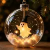 Enfeite de Pendurar Transfronteiriço Novo Produto Halloween Natal Bola de Enfeite Morcego Lua Fantasma Abóbora Caveira Doce Conjunto