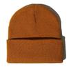 Gorro de Punto Cálido para Otoño e Invierno, Gorro Liso, Gorro a Prueba de Frío para Exteriores para Hombres y Mujeres, Gorro de Acrílico sin Visera que Hace que la Cara Parezca Más Pequeña