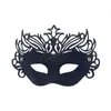 Máscara Media Cara Maquillaje Bola Carnaval Veneciano Fiesta de Disfraces Plástico Transfronteriza Sexy Reina Máscara para Ojos Fiesta