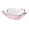 Creativo Cuenco de Cristal Estilo Japonés Flor de Cerezo, Cuenco Colorido para Helado, Plato de Postre, Plato Pequeño, Plato para Sabores, Plato para Salsa para Mojar, Plato para Frutas