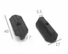 Piso de madera plástico hebilla de plástico tipo T accesorios madera plástico sujetadores de plástico para piso tornillos de cabeza pequeña de acero inoxidable 6 mm
