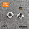 Suministro Directo de Fábrica Pies Ajustables de Acero Inoxidable Base Negra Almohadillas para Pies Clavos para Suelo de Muebles Estante Estante de Almacenamiento Pies Ajustables Antióxido
