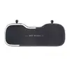 Cojín para asiento de coche famoso en internet felpa cálida anticongelante cojín para asiento de coche sentido avanzado funda de asiento sencilla en blanco y negro