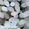 Venta Directa de Fábrica 6X12 Colgante de Gota de Agua de Vidrio Cosido a Mano Cuentas Accesorios para Joyería DIY Cuentas de Gota de Agua con Agujero Horizontal de Cristal