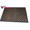 Poliéster Cepillado Pvc Polipropileno Goma Fondo Antideslizante Absorbente de Agua Tejido Estampado Alfombra Felpudo para Puerta de Entrada Resistente a las Manchas