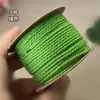 Hilo de algodón de alta calidad suave frotado a mano texto bodhi cuerda para jugar cuerda de mano trenzada hilo para abalorios resistente al desgaste no elástico hilo de borla