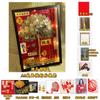 Ocho Direcciones de la Riqueza Moneda de 50 Centavos Árbol de Dinero Árbol de la Fortuna Hecho a Mano Kit de Materiales para Marco de Fotos DIY Regalo de Apertura