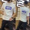 Camiseta Familiar de Verano para Pareja Hombres y Mujeres Año 240g Algodón Logo Personalizado Cuello Redondo Marca de Moda Manga Corta Camiseta Básica