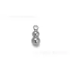 Aço Inoxidável Inseto Amendoim Personagem de Bênção Cabaça Ervilha Cabeça de Urso Golfinho Pingente Brincos de Diamante Colar Pulseira Acessórios