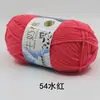 5 Fios de Algodão Leite Médio Espessura Chapéu Cachecol Tricotado à Mão Crochê Suéter de Bebê Boneca Material DIY Pacote Fabricante Atacado