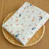 Tejido de Sarga de Algodón Cepillado, Pijamas de Otoño e Invierno, Pequeños Estampados Florales Cálidos, Ropa para Niños, Telas para Ropa de Casa