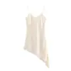 Para Comercio Exterior Europeo y Americano Transfronterizo Ropa de Mujer Aliexpress Más Vendido Verano Sexy Multicolor Encaje Asimétrico Vestido
