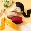 Cinta plisada de burbujas al por mayor, cinta grande para embalaje de pasteles, cinta hecha a mano, correa de flores, paquete de accesorios