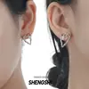 Estilo coreano estilo ins amor irregular pequeño Zou Ju alta gama elegante lujo ligero pendientes de moda de verano Pendientes de joyería para mujer