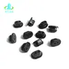 Tapón de Nariz de Cerdo de Doble Agujero de 1 mm, Tapón de Goma de Doble Agujero para Pasar Cables, Hebilla Fija para Cables, Tapón de Goma, Tapón de Protección de Cables de Doble Agujero