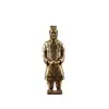 Juego de Adornos Modelo Artesanal de Metal de Latón Puro Guerreros de Terracota Adornos de Cobre Souvenirs Turísticos de Xi'An Venta al por Mayor