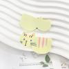 Nuevo Parche Acrílico de Gatito Color Macarrón de Dibujos Animados Material Hecho a Mano DIY Agujero para Pasador Accesorios para Zapatos Venta al por Mayor