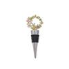 Grupo Transfronterizo Fcm Guirnalda de Diamantes Diamante Dorado Verde Tapón de Botella de Vino Tapón Decorativo Metálico para Botella de Vino Tapón de Botella de Bebida