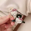 Pinza para el Cabello de Gato de Dibujos Animados Acrílica Súper Dulce Estilo Femenino Tamaño Pequeño Estilo Nuevo Pinza para Flequillo Pinza para el Cabello Accesorio para el Cabello de Nicho