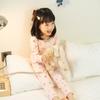 Conjunto de Ropa Interior Térmica de Algodón para Niñas Otoño Pijamas de Bebé Ropa Interior Cálida Infantil Suéter de Algodón Invierno