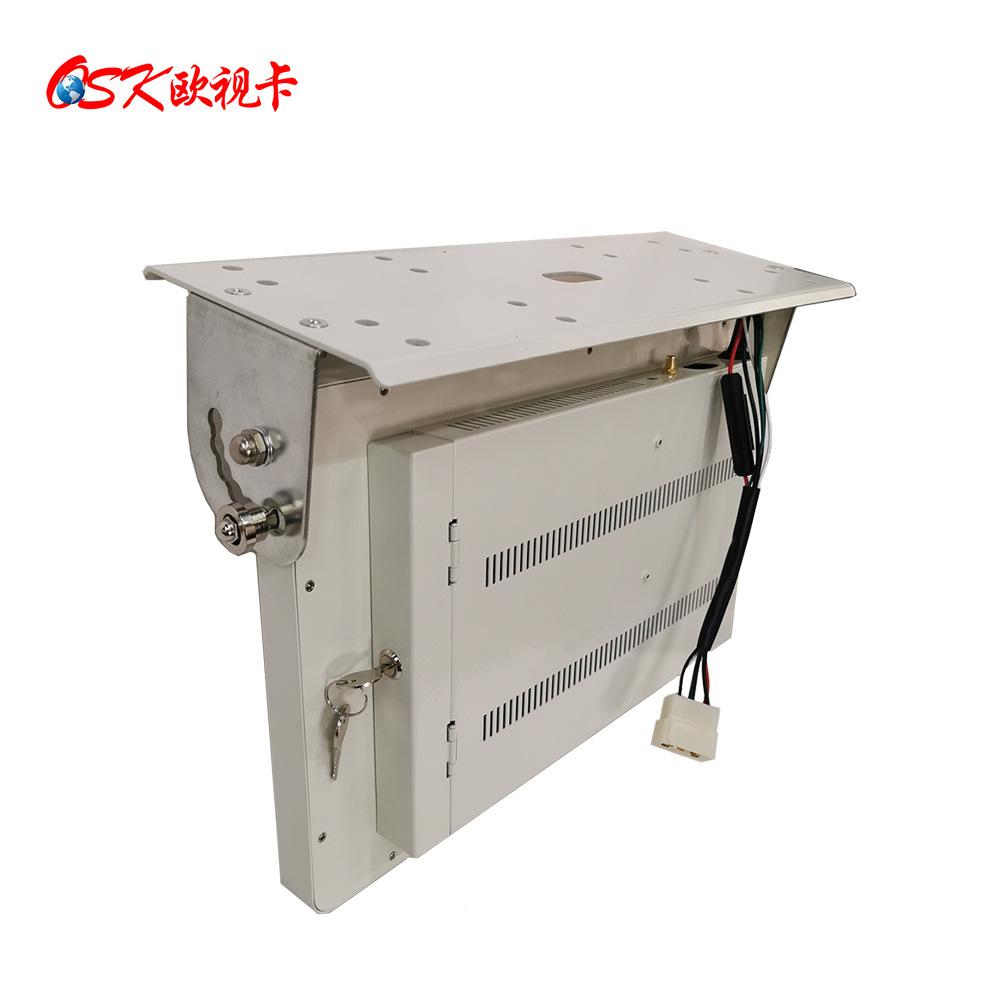 QZ-1564吸顶网络广告机背面图