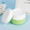 Botella de Crema de Plástico Personalizada de Fábrica 50g Botella de Crema para Mascarilla Facial Crema Loción Botella de Muestra Cosmética 10g