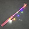 Linterna Grande Varilla Portátil Barra de Flash Colorida Luz Oscilante Mango Digital de Plástico Palo Hecho a Mano DIY para Niños LED