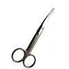 Tijeras de acero inoxidable para belleza médica y maquillaje 14 16 cm tijeras curvas grandes tijeras para pegatinas de belleza tijeras para vendajes Tijeras oftálmicas