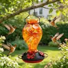 Novo comedouro para beija-flor, suprimentos de jardim para animais de estimação, comedouro de água de vidro para beija-flor, comedouro de pássaros, transfronteiriço