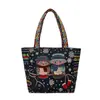 Bolso de Hombro, Bolso de Mano para el Trabajo, Bolso de Lona para Estudiantes, Bolso Estilo Chino, Bolso para Universidad Femenino, Minoría Étnica