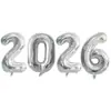 Ventas Directas de Fábrica 2026 Set Digital Temporada de Graduación Decoración de Clase Decoración de Salón de Clases Foto Grupal Globos de Papel de Aluminio de 32 pulgadas