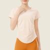 Novos esportes, camiseta feminina, emagrecimento, fitness, esportes, top training, corrida, manga curta, roupas de secagem rápida, roupas de ioga, blusa, verão