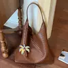 Bolsa de Hombro de Moda Transfronteriza 2026 Nueva Tendencia Diseño Sencillo de Nicho Bolsa para el Hombro de Gran Capacidad