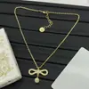 Colar Dior/Di Novo Lançamento Mais Vendido Nariz de Porco Cd para Mulheres, Colar de Luxo de Alta Qualidade Totalmente Cravejado com Strass de Diamante, Venda Direta do Fabricante