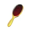 Fábrica Wan Mei item de estoque bolsa de cerdas de porco vermelha e preta pente de cabelo pente de cabelo pente multi-tamanho pente doméstico atacado Novo