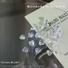 Decorações Brilhantes de Zircônia Transparente para Nail Art, Zircônia Branca Cristal de Gelo, Base Transparente, Açúcar de Gelo Ovo de Pombo, Em Forma de Coração, Em Forma de Marquise Strass para Unhas