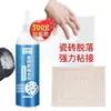 Pegamento para Azulejos Adhesivo Fuerte Pegamento Hueco para Azulejos Agente de Reparación de Azulejos Paredes Pegajosas Azulejo de Piso Cayéndose Inyección Suministro