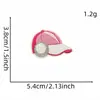 Nuevo Parche de Tela Bordado de Bola de Golf Rosa de Dibujos Animados Serie Deportiva Accesorios para Ropa Parche Bordado Parche Listo para la Venta