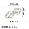 Hebilla de Diamante Incrustado en Metal Estilo Chino Retro Botón para Cheongsam Hebilla Decorativa para Vestido de Novia Par de Hebillas con Cuentas Hechas a Mano Hebilla de Anillo