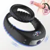 Suministros para adultos al por mayor anillo de bloqueo de vibración de silicona recargable dispositivo de masturbación retardada para hombres Venta caliente AliExpress Amazon