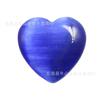Comércio exterior jóias de cristal natural ornamentos 20mm coração- em forma de pedra cor amor gema ornamentos artesanato de cristal