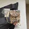 Bolsa de Tela Bordada de Alta Gama Transfronteriza para Mujer 2026 Nuevo Estilo de Nicho Versátil de Moda Bolso Cruzado Bolso para Teléfono