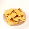 Decorações de Bolo de Chocolate Moeda de Ouro, Lingotes de Ouro, Barras de Ouro, Celebração de Aniversário, Doces de Casamento, Confeitaria, Toppers para Bolo de Aniversário