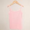 Camisola Transpirable Versátil de Color Sólido tipo Caramelo para Niñas, de Manga Corta, en Stock, Transfronteriza, para Usar por Dentro y por Fuera, para Niñas y Niños Mayores