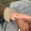 Pulsera de Cuentas de Cristal con Mariposa de Color para Mujer Verano Diseño Nicho de Alta Gama Pulsera para Novia Pulsera de Alta Gama para Combinar con Todo