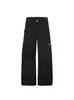 Pantalones cargo de estilo retro americano con pliegues, efecto desgastado y múltiples bolsillos para hombre y mujer, nuevos para otoño, holgados, de pierna ancha, rectos, casuales, modernos