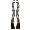 Peluca con Trenzas de Boxeadora para Mujer, Cola de Caballo Falsa Y2K, Accesorios para el Cabello de Doble Espiga de Pescado, Trenzas de Cabello Rizado al por Mayor, Doble Cola de Caballo