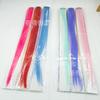 Set de Pelucas de Colores Transfronterizo, Tinte para Cabello para Colgar en la Oreja, Pinza BB, Pieza de Cabello Recto de Una Pieza, Set de 12 Colores, Alambre de Alta Temperatura