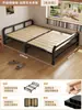 Cama plegable cama individual portátil para el hogar cama temporal oficina siesta cama de tablero duro habitación de alquiler cama pequeña simple