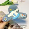 Pinza de Pelo de Felpa para Otoño e Invierno para Mujer, Pinza de Pelo Grande Linda con Diseño de Oso y Conejo, Pinza de Tiburón para Peinados Recogidos, Accesorio de Pelo Grande
